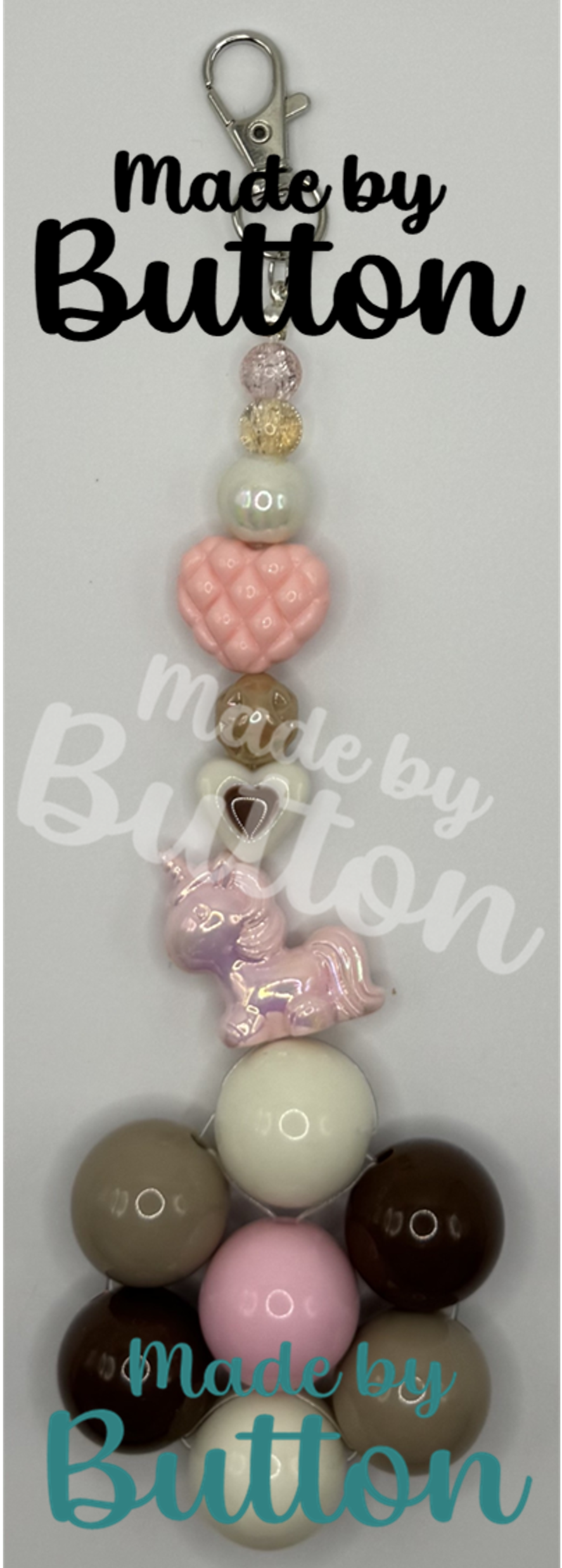 A Sprinkle of Neapolitan Keychain