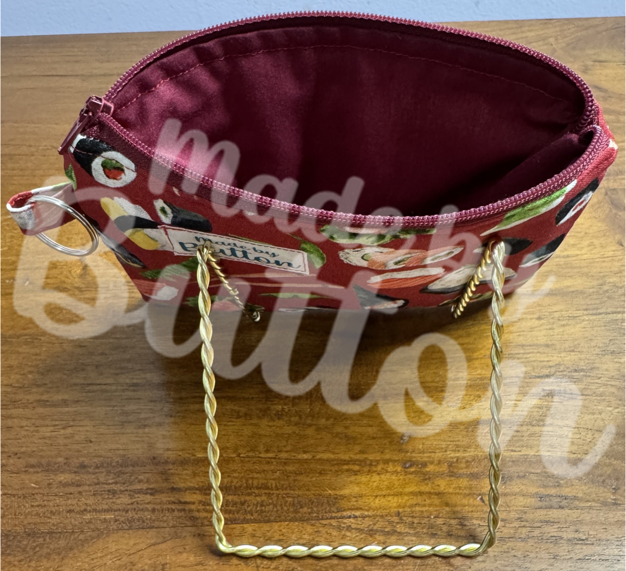 "Savoury Treat" Zipper Pouch (Variant A)