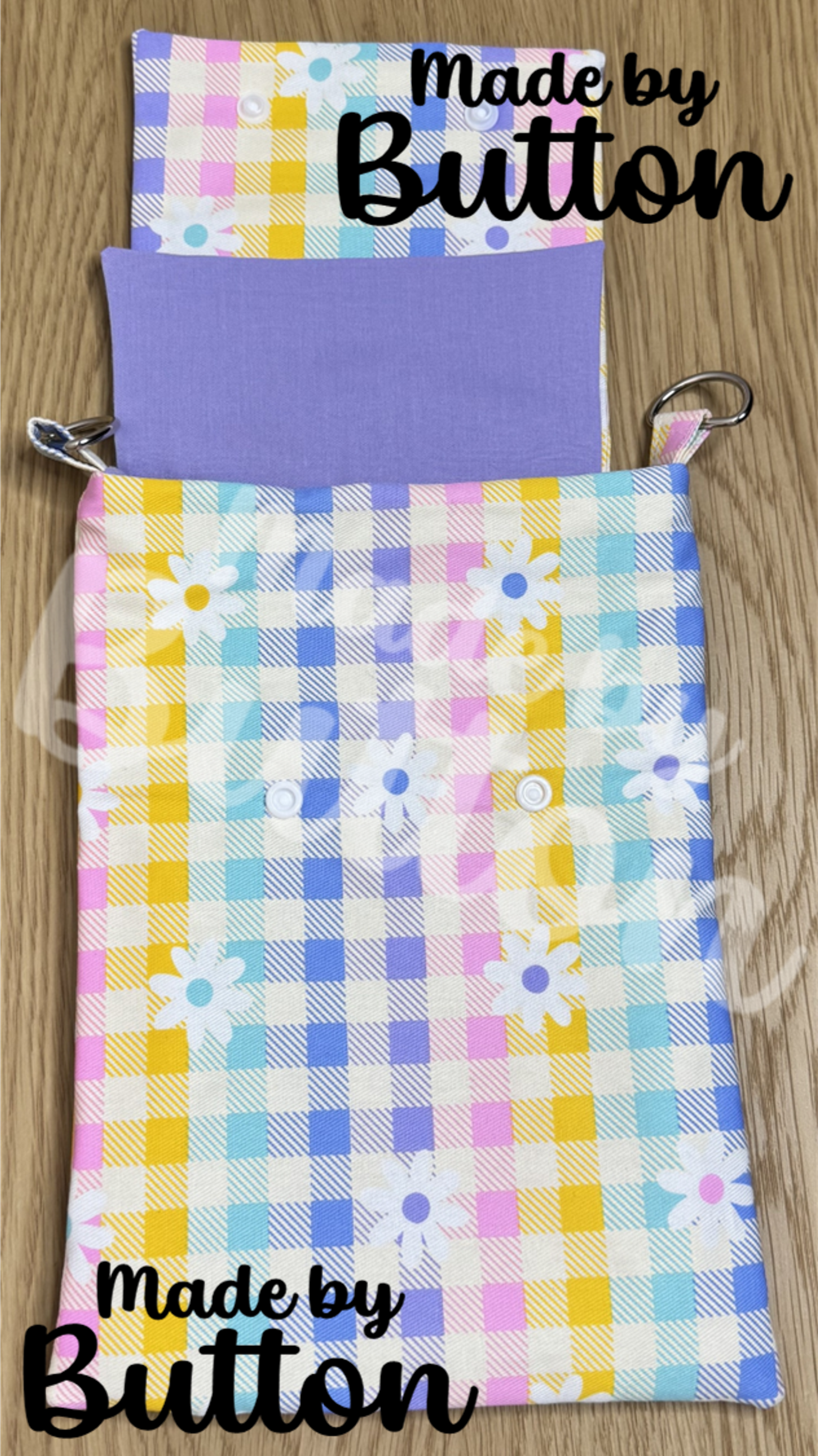 "Pastels, Kept In Check" Book Sleeve