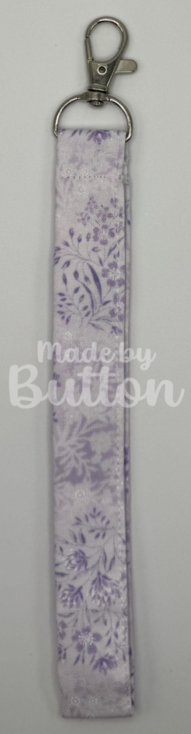 "Simply Lavender" Wristlet (Silver)