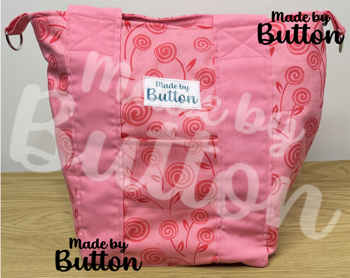 "Journey Through The Lollipop Flowers" Mini Tote Bag