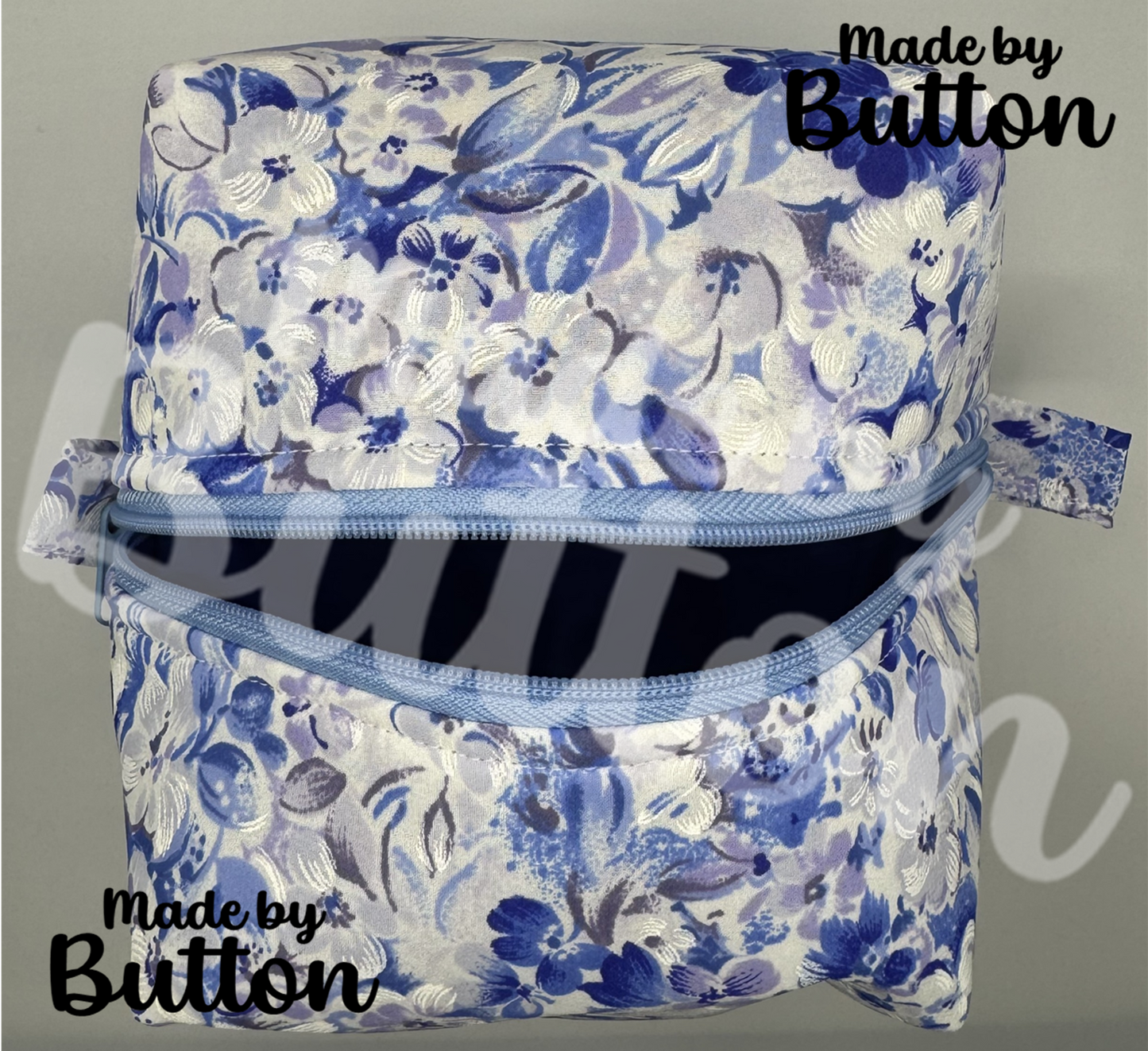 "Blame It On The Blues" Boxy Pouch