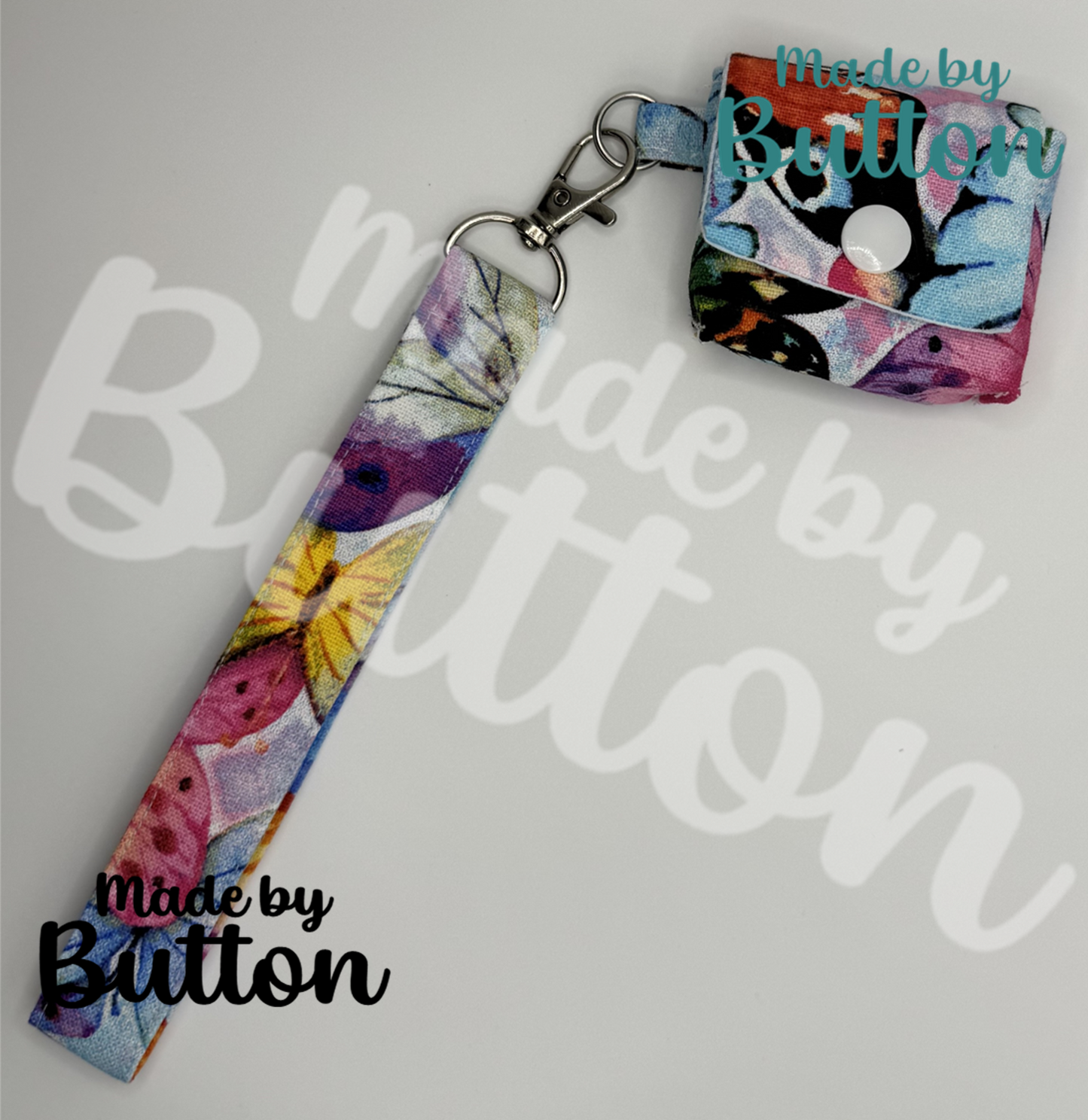 "A Fluttering Song" Wristlet