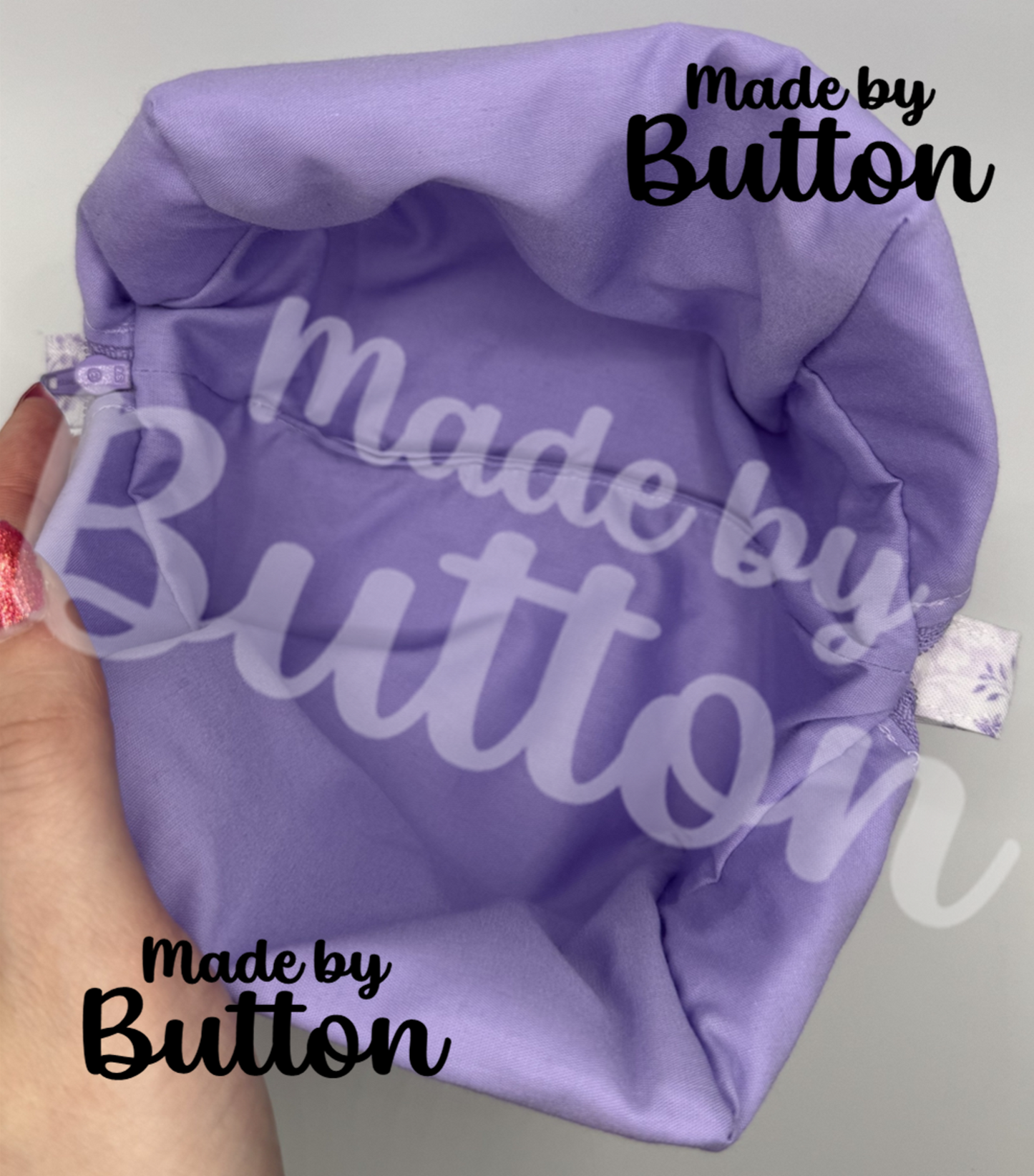 "Simply Lavender" Boxy Pouch (Variant B)
