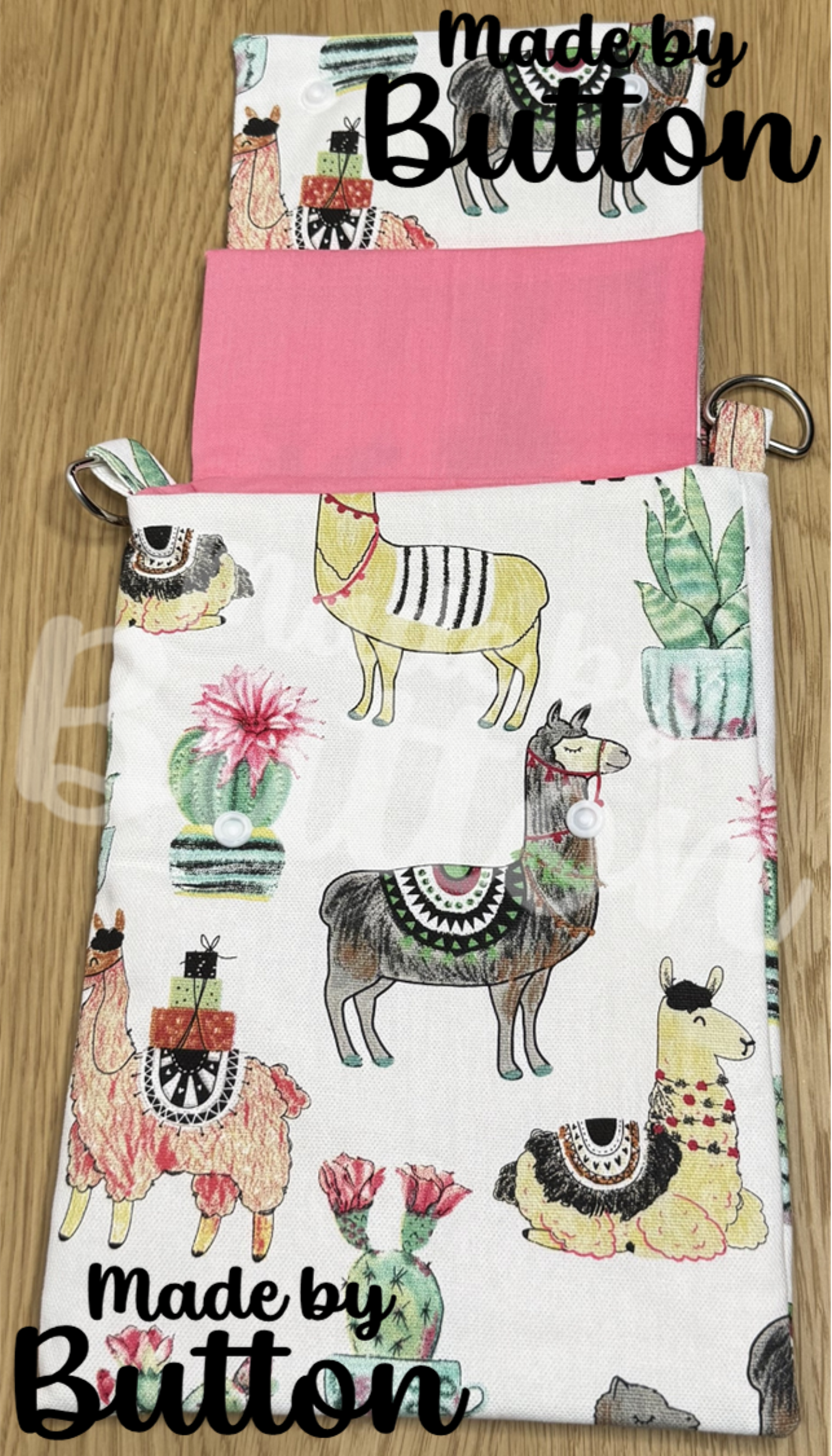 "Llama Be Prickly" Book Sleeve (Variant C)