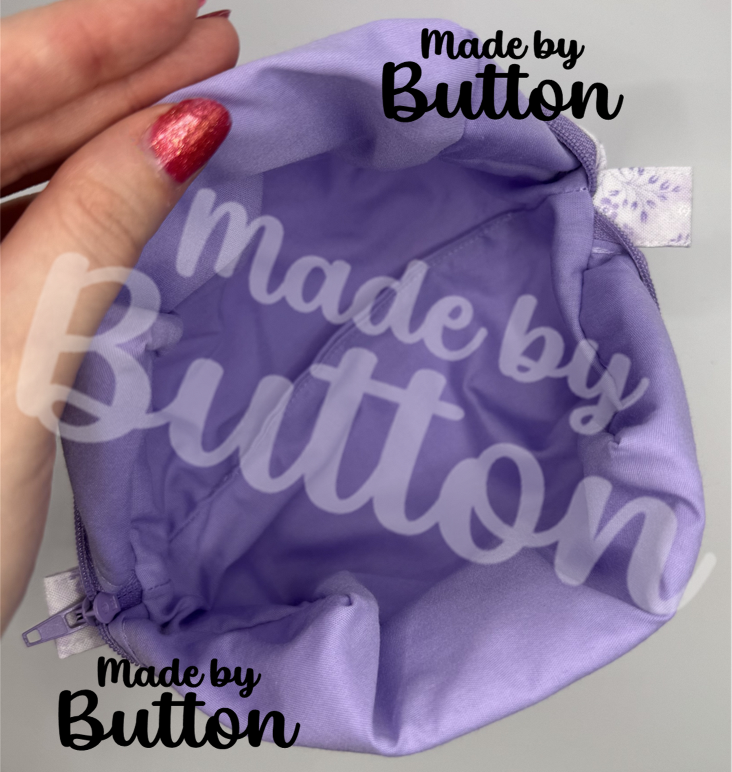 "Simply Lavender" Boxy Pouch (Variant A)