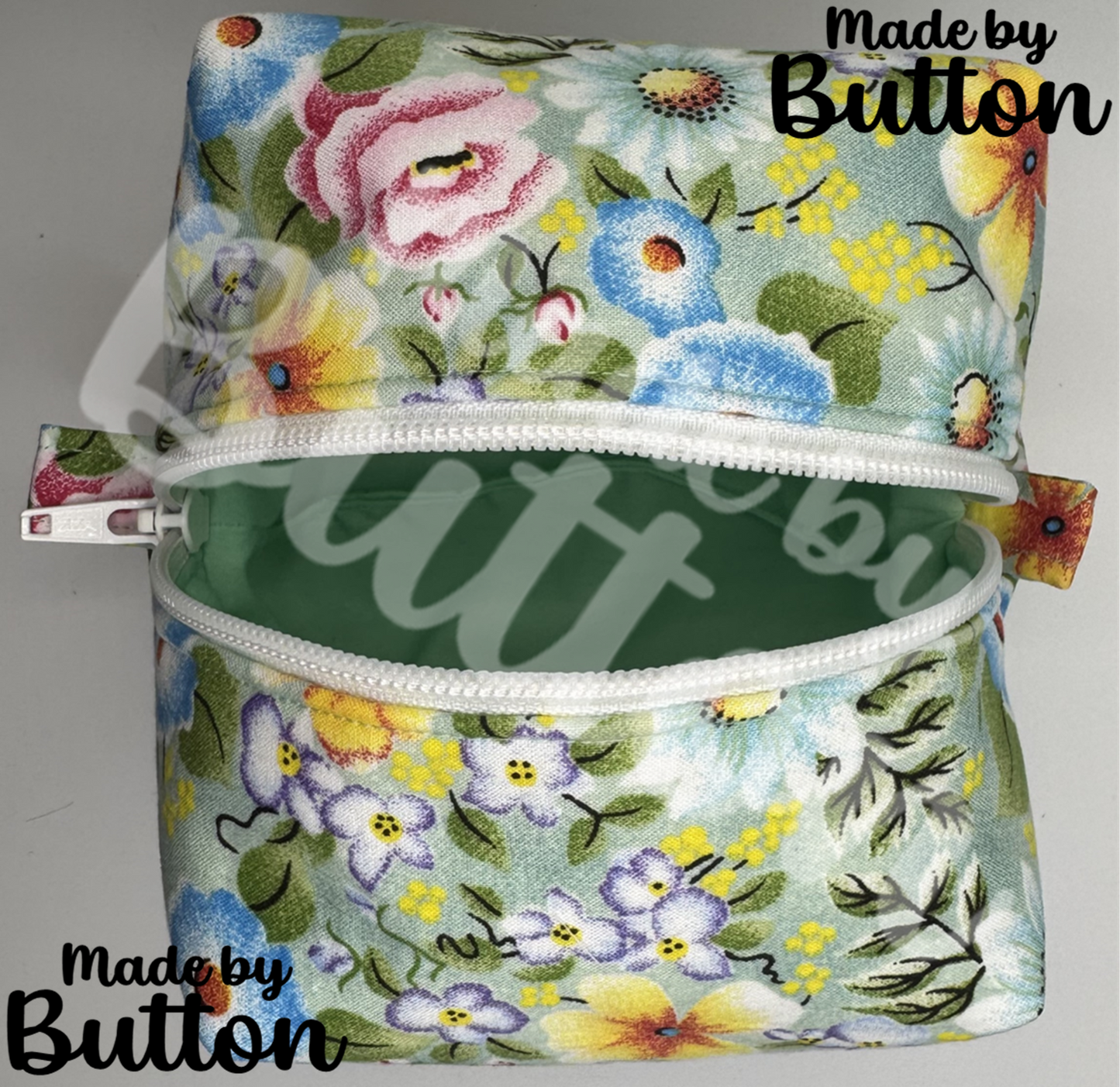 "Bloom For You" Boxy Pouch