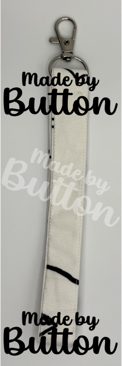 "Let's Face It!" Wristlet