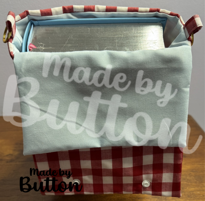 "Pudding's Basket" Large Book Sleeve (Variant B)