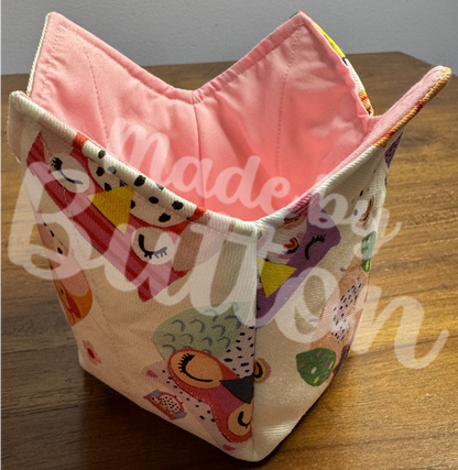"Fashionista Owls" Ice-Cream Hugger (Variant A)