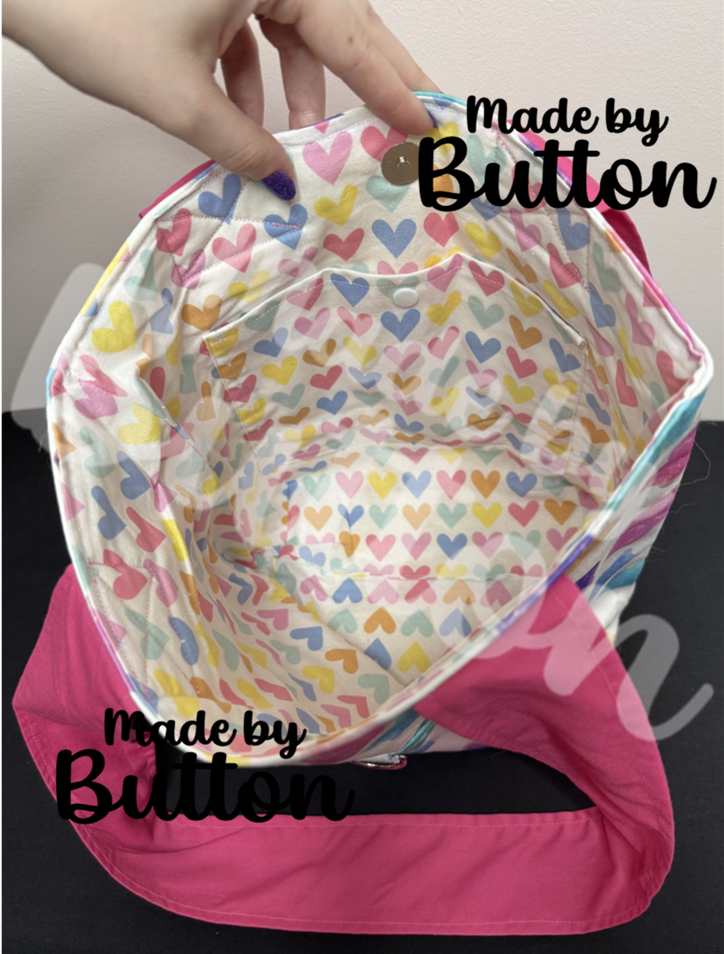 "OverBEARingly Sweet" Mini Tote Bag