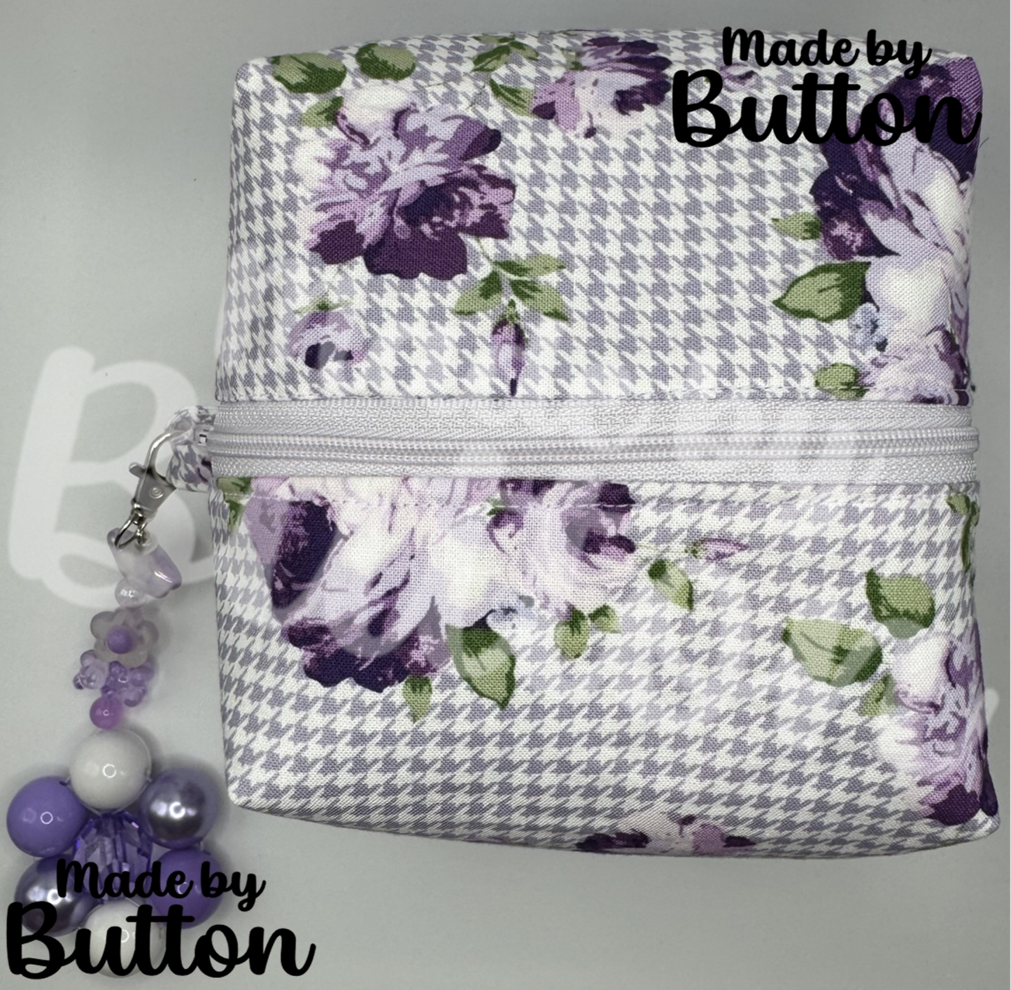 "Smell The Rose" Boxy Pouch (Variant B)