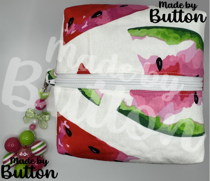 "Watermelon Refreshment" Boxy Pouch