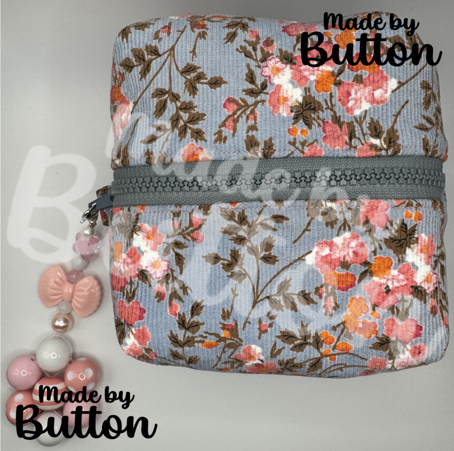 "My Time To Bloom" Boxy Pouch