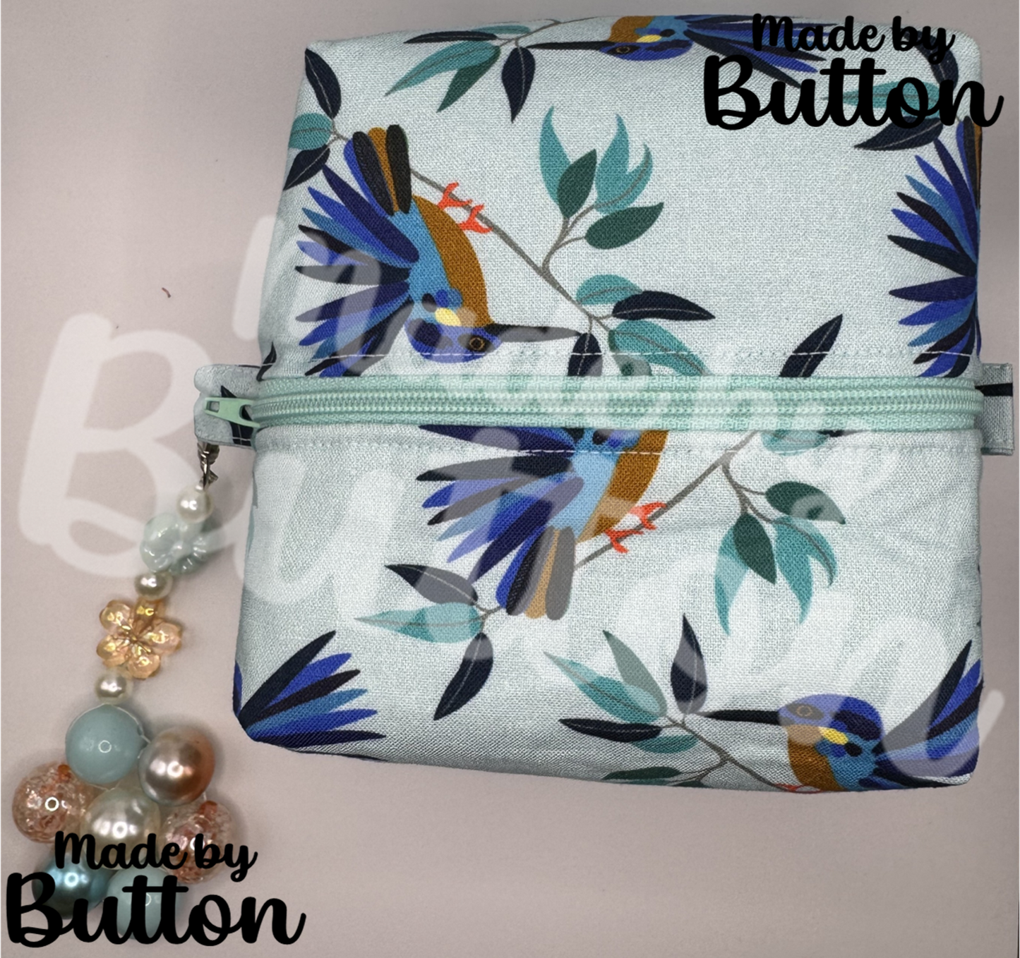 "Flock To The Gums" Boxy Pouch