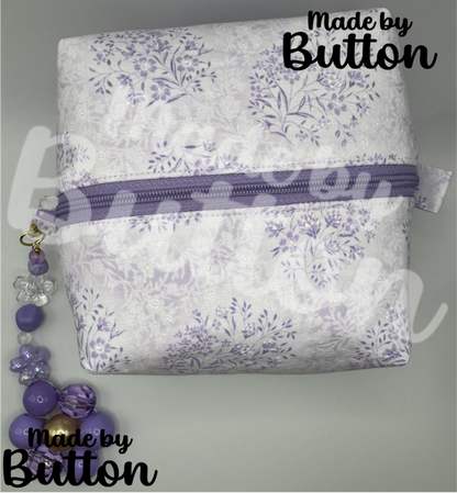 "Simply Lavender" Boxy Pouch (Variant A)