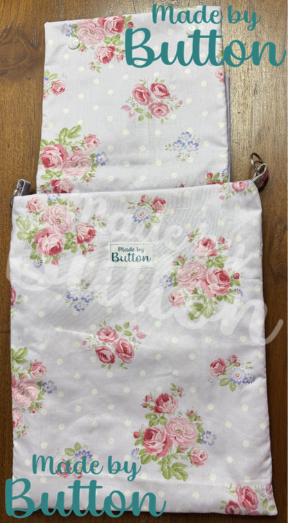 "Soft Polka Dot" Large Book Sleeve
