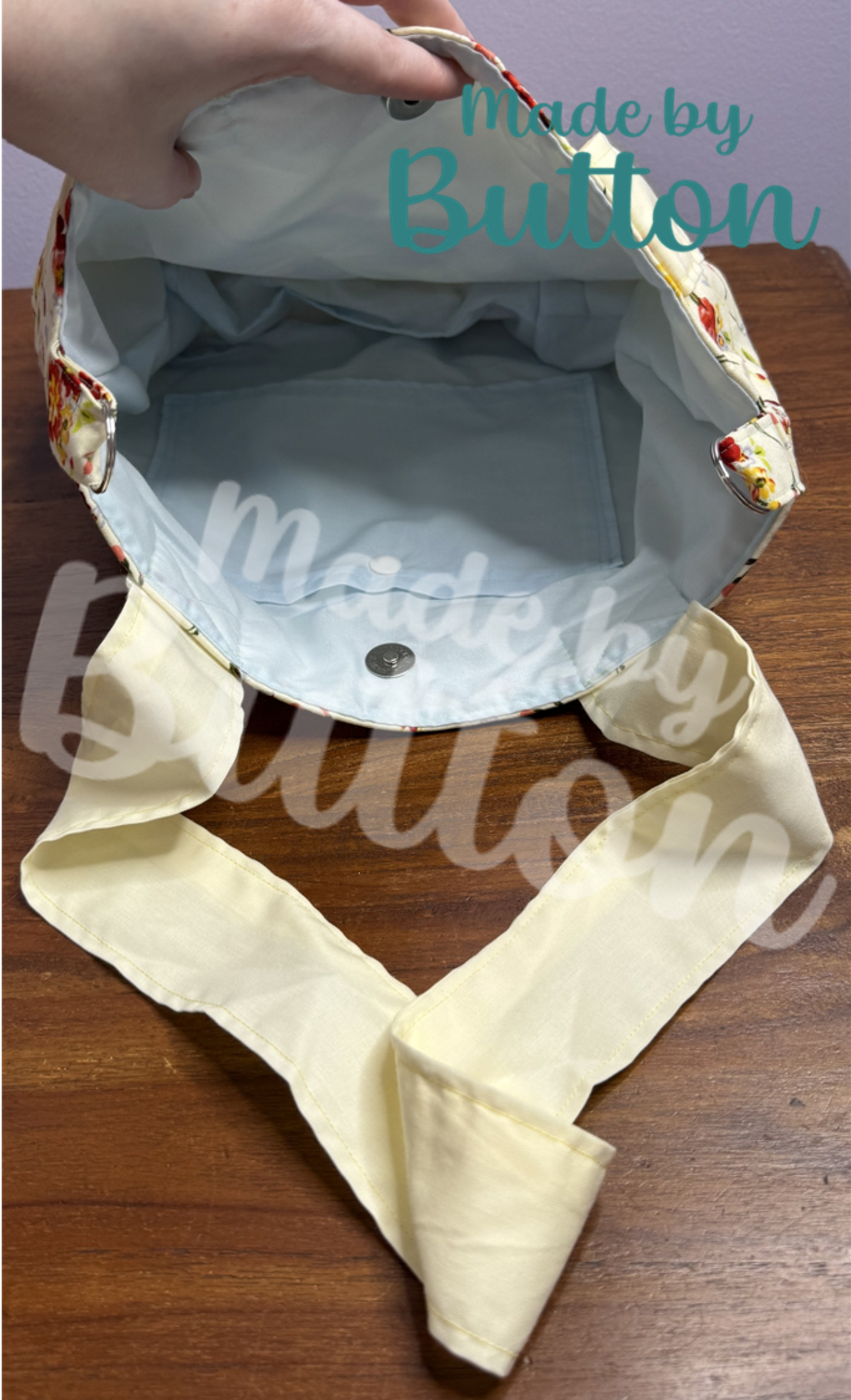 "Cozy Bouquet" Mini Tote (Variant C)