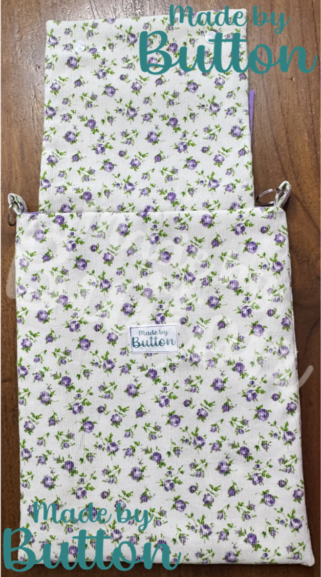 "Corduroy Bliss" Large Book Sleeve