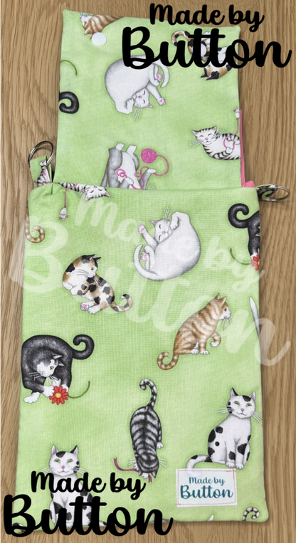 "A Kitty's Curiosity" Book Sleeve