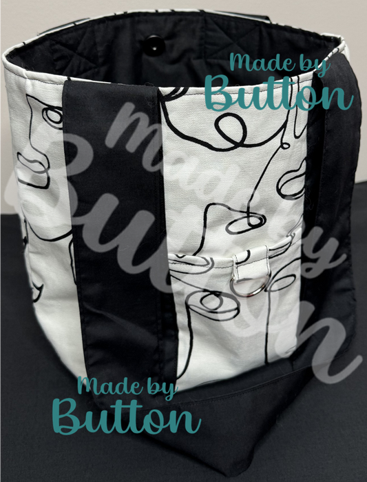 "Let's Face It!" Mini Tote Bag