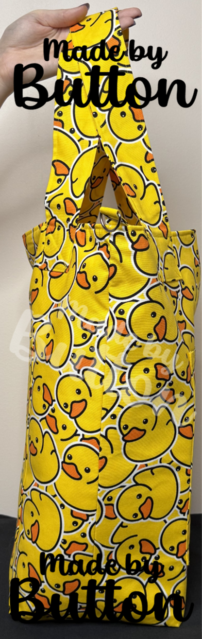 "Quacking Fabulous" Large Tote Bag
