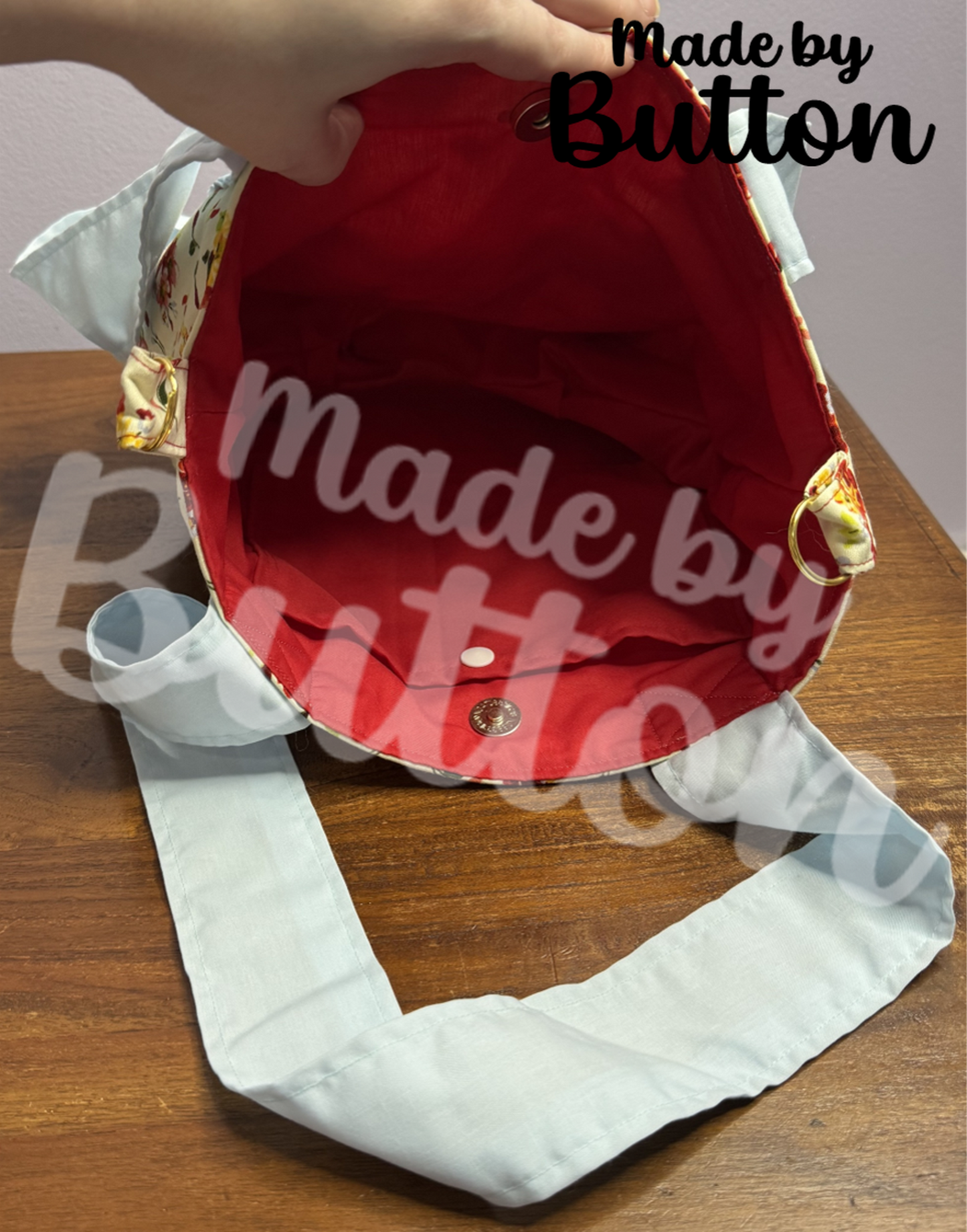 "Cozy Bouquet" Mini Tote (Variant B)