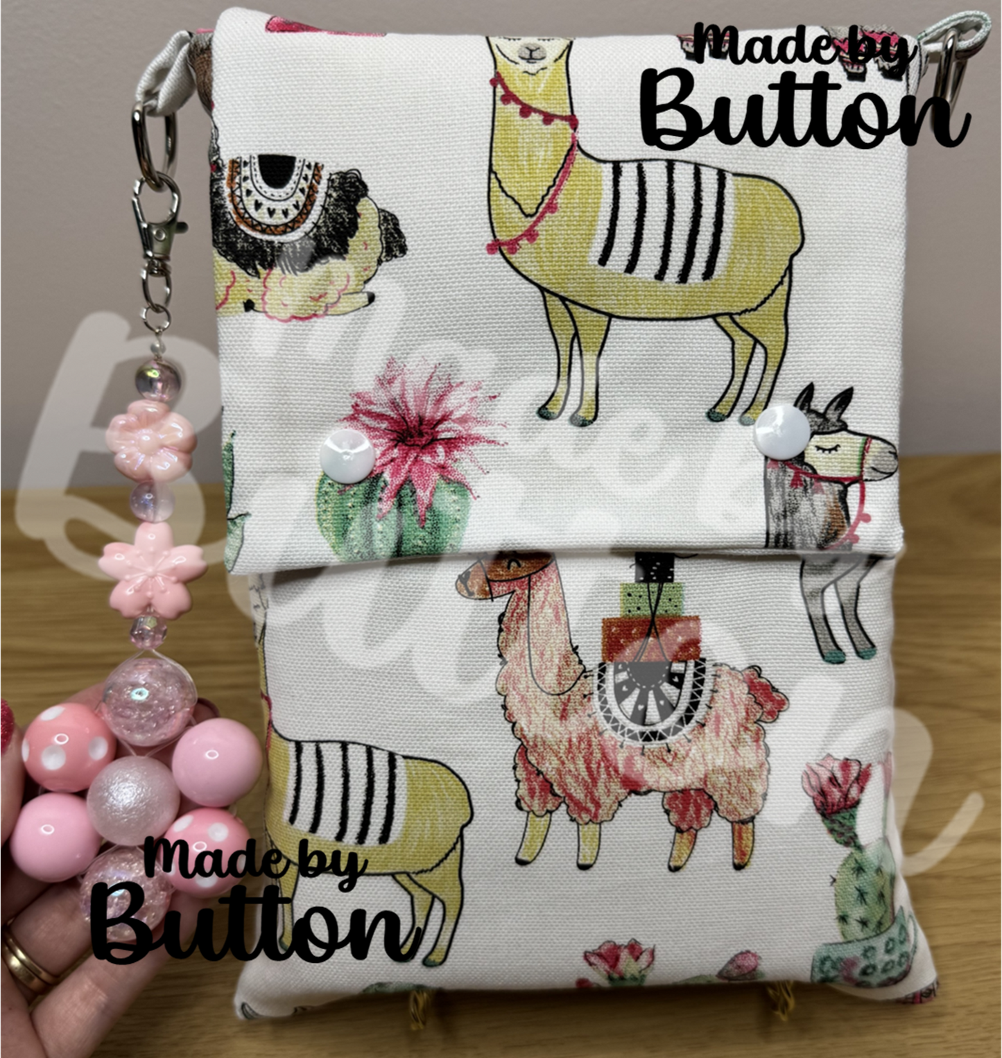 "Llama Be Prickly" Book Sleeve (Variant B)