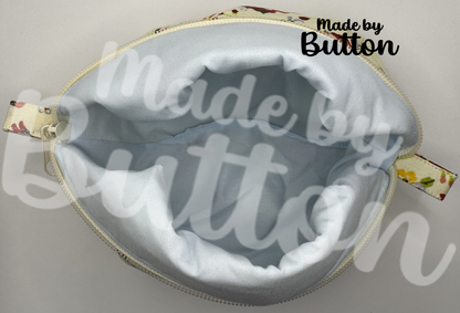 "Cozy Bouquet" Boxy Pouch (Variant B)