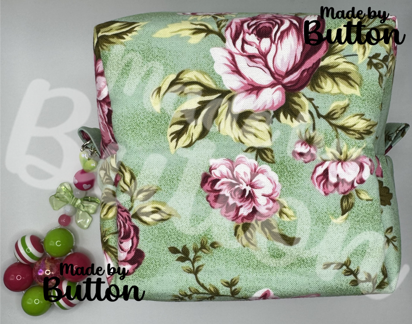 "Rose's Melody" Boxy Pouch