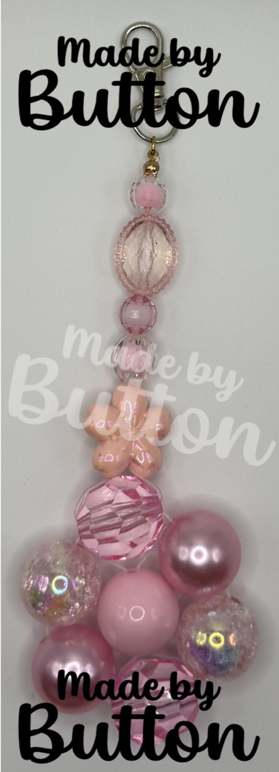 Your Future Reads Pink Keychain
