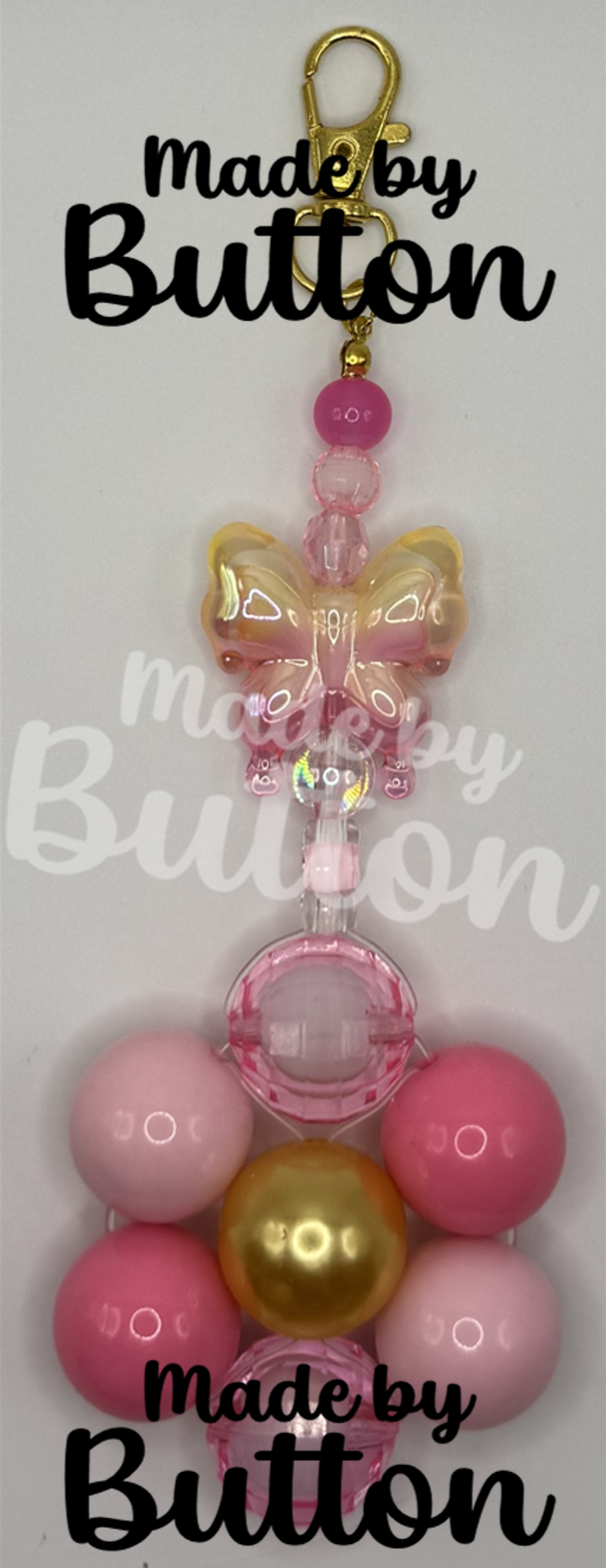 A Pink Sunset Keychain