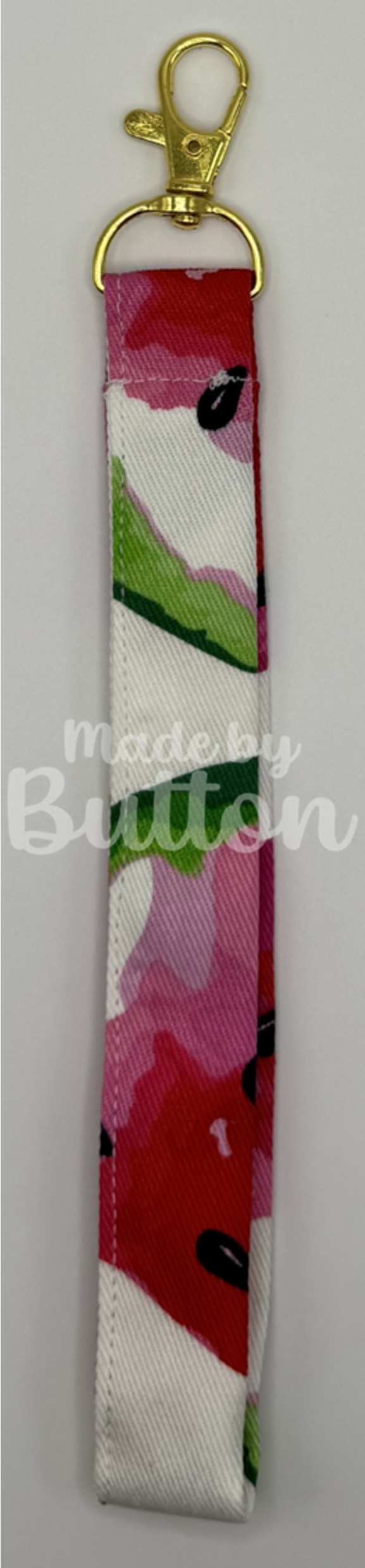 "Watermelon Refreshment" Wristlet (Gold)
