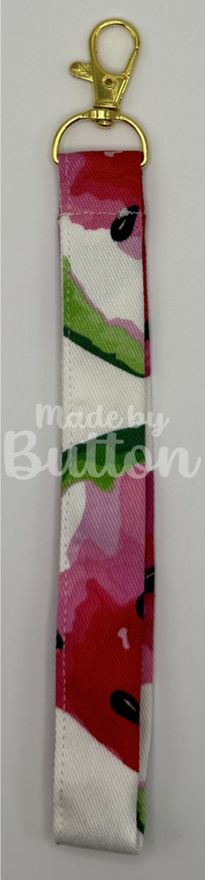"Watermelon Refreshment" Wristlet (Gold)