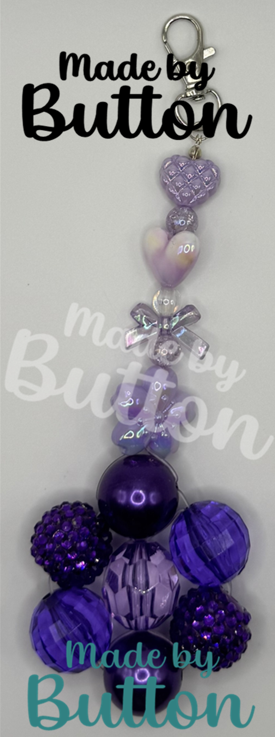 The Depths of Lilac Keychain