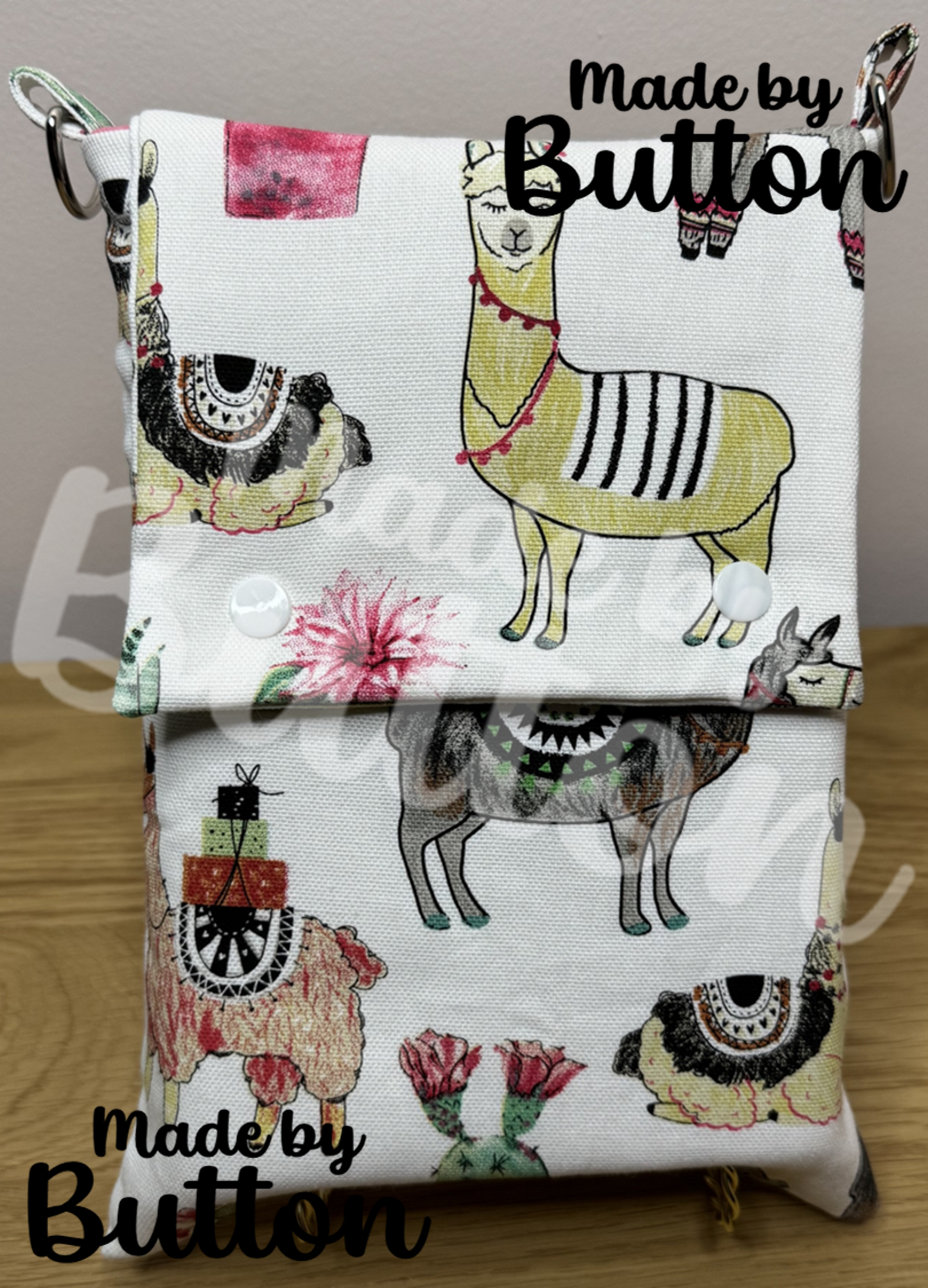 "Llama Be Prickly" Book Sleeve (Variant C)