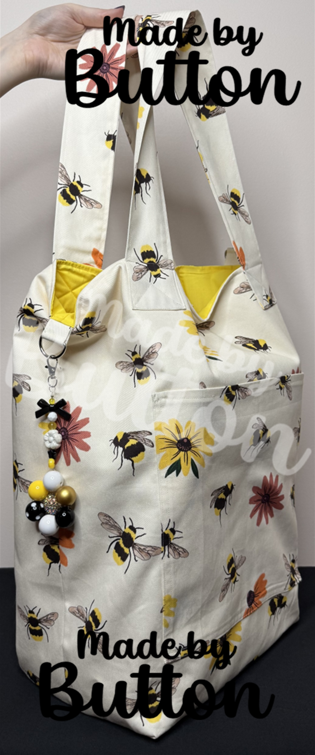 "Bee Spectacular" Large Tote Bag