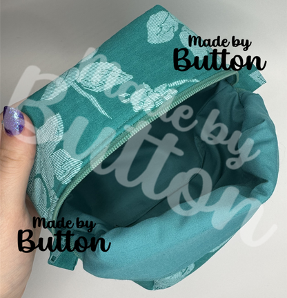 "Begin To Wonder" Boxy Pouch
