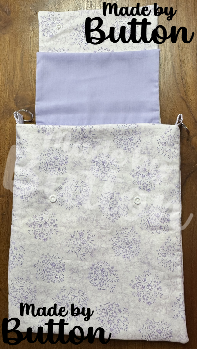 "Simply Lavender" Large Book Sleeve