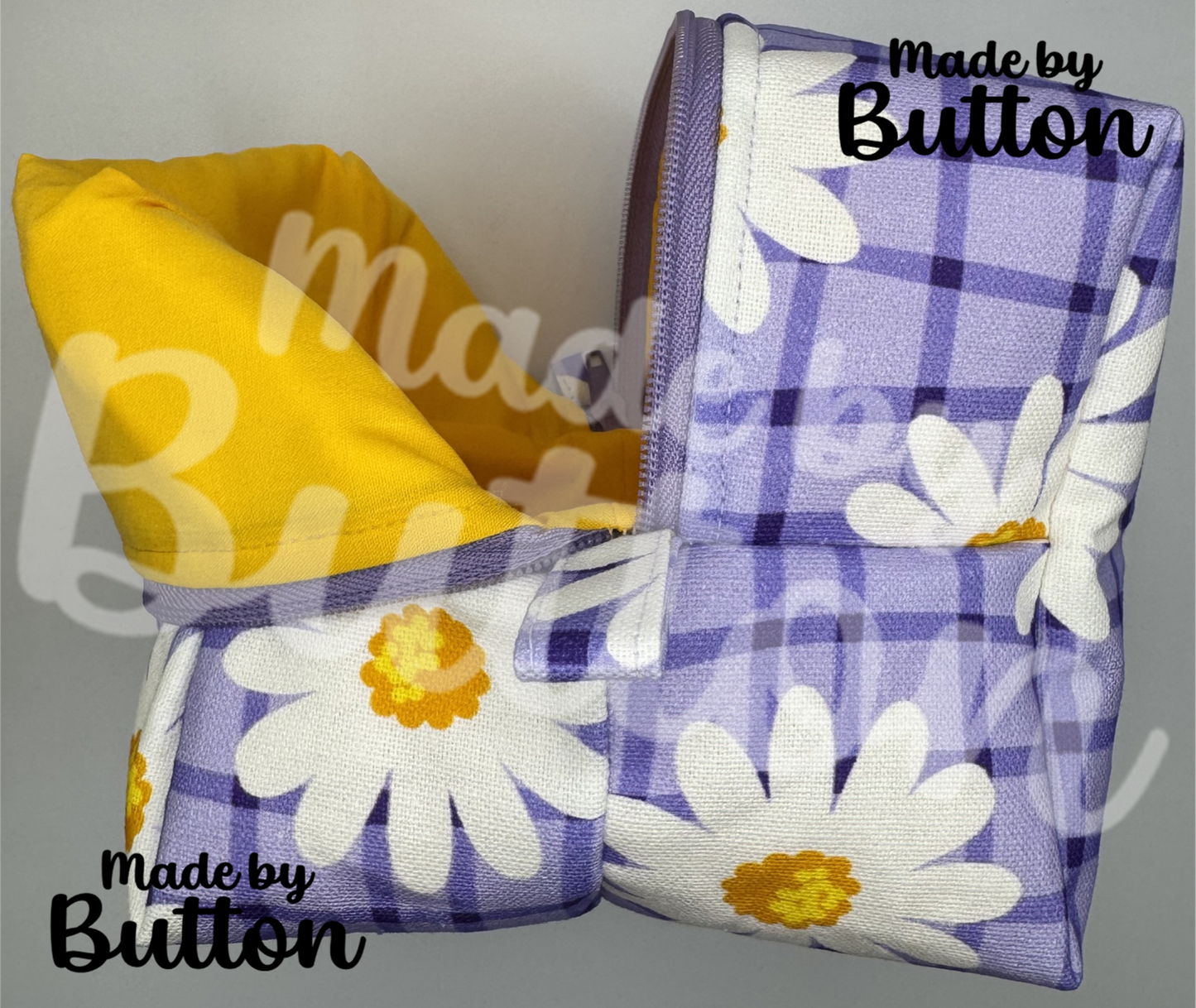 "Cheeky Checkers" Boxy Pouches