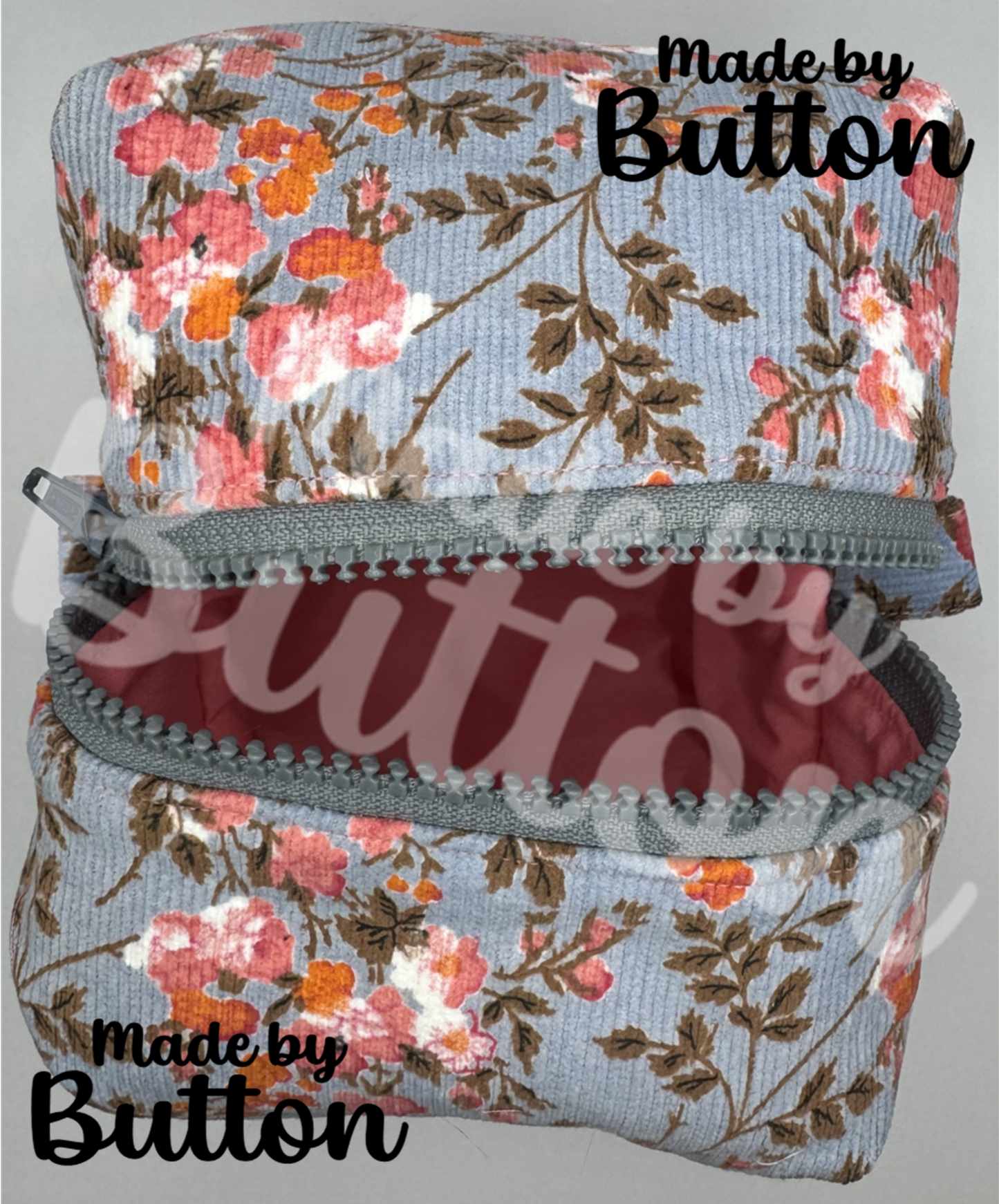 "My Time To Bloom" Boxy Pouch