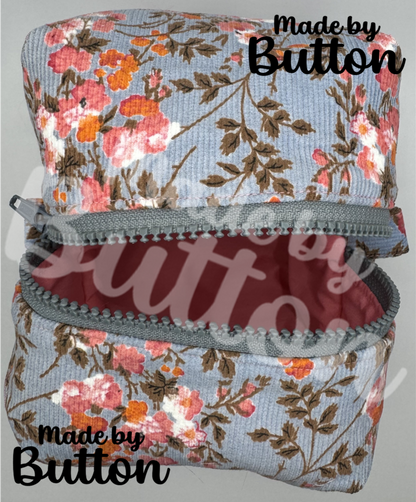 "My Time To Bloom" Boxy Pouch