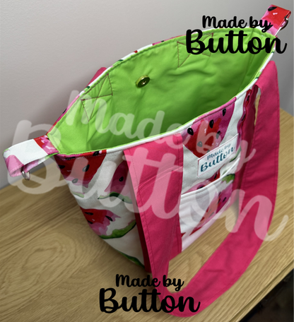 "Watermelon Refreshment" Mini Tote Bag