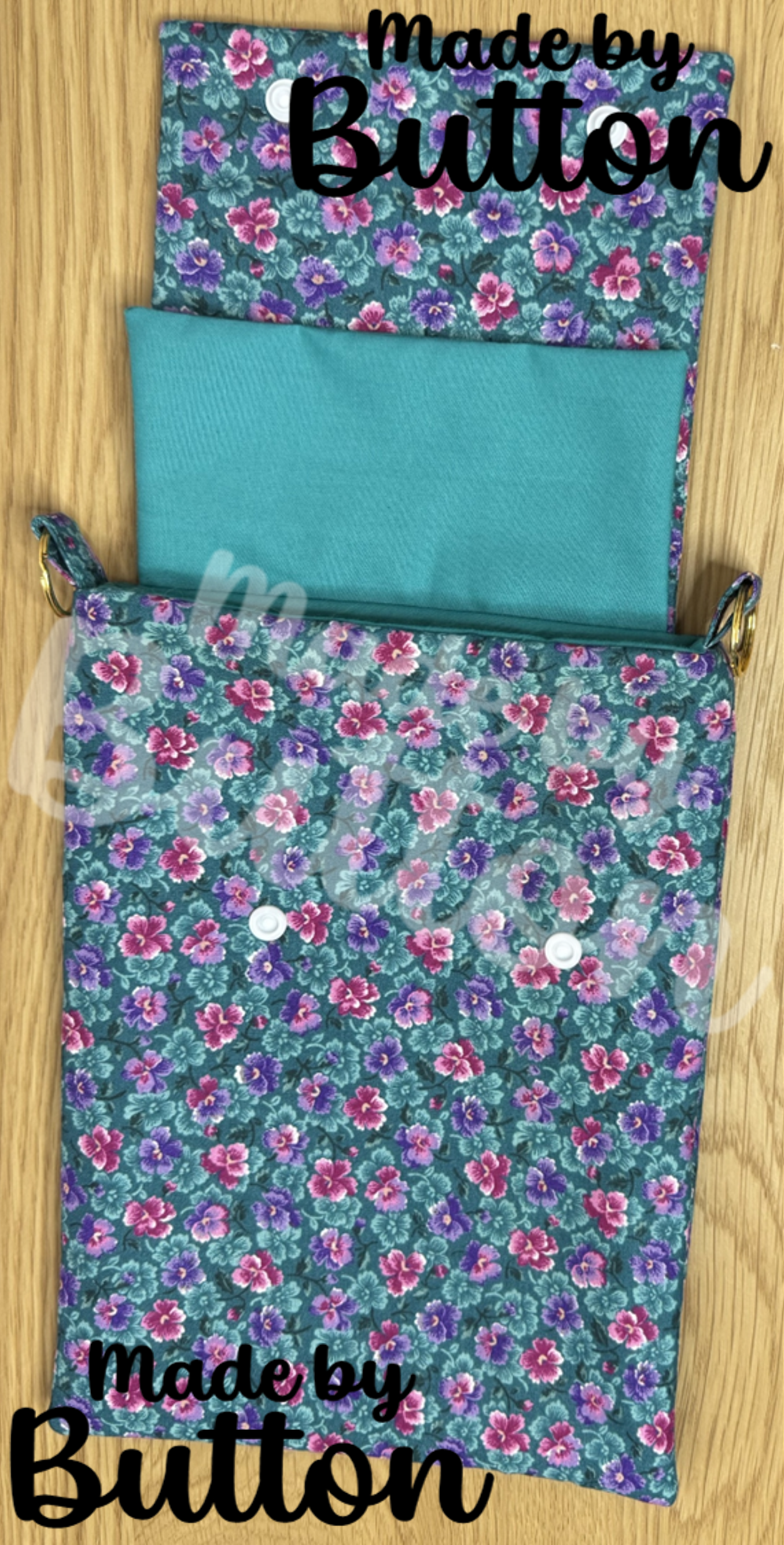 "Morning Flowers" Book Sleeve