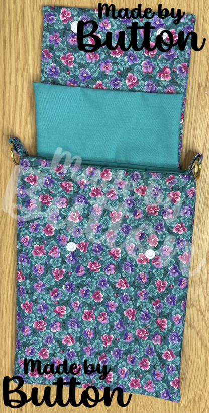 "Morning Flowers" Book Sleeve