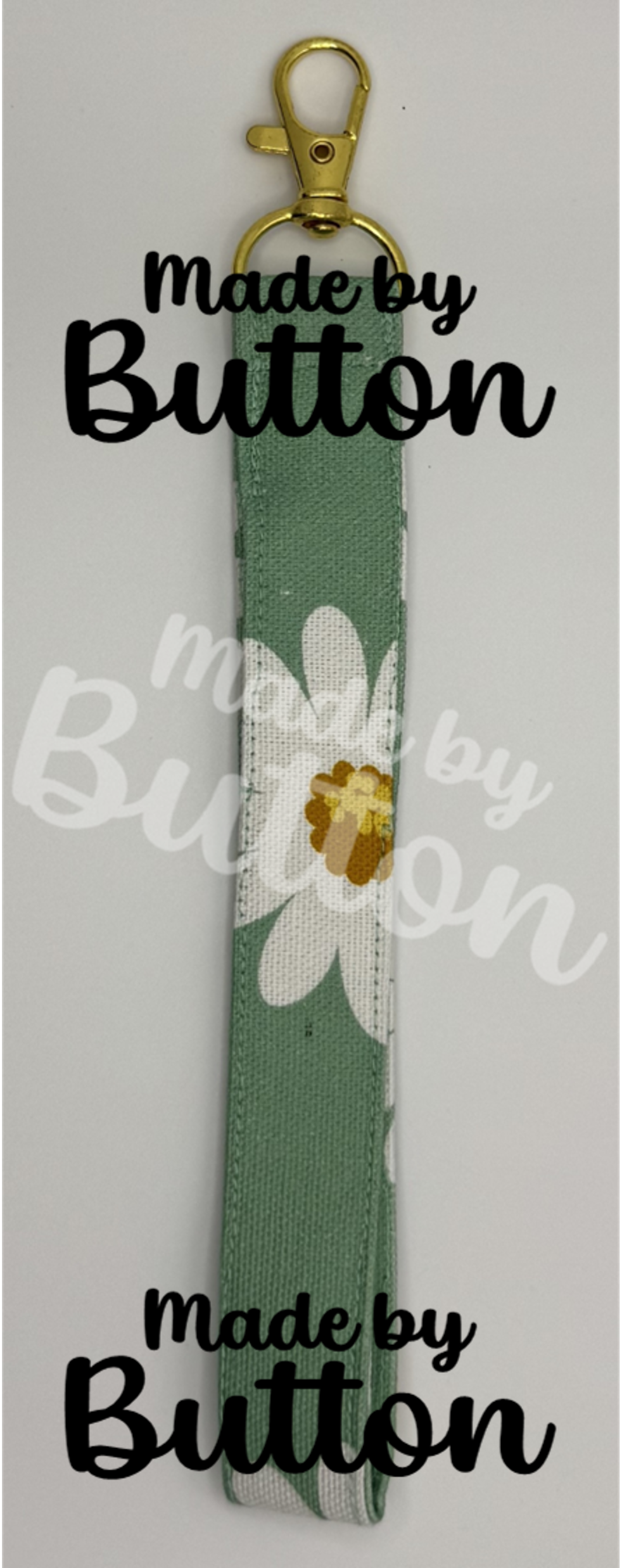 "Mint Daisy" Wristlet