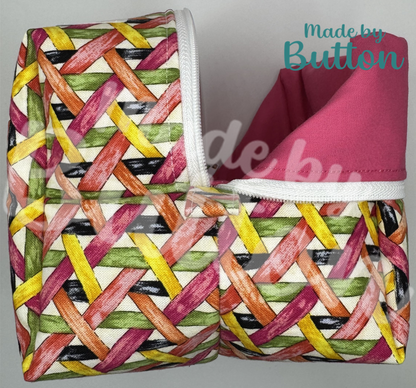 "Licorice Delight" Boxy Pouch