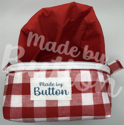 "Pudding's Basket" Boxy Pouch (Variant B)
