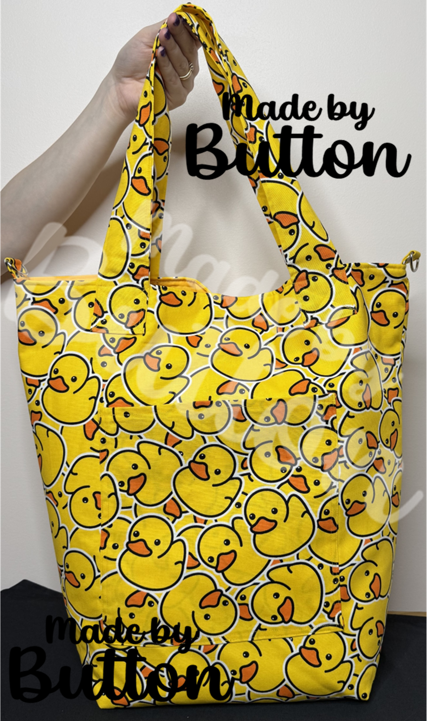 "Quacking Fabulous" Large Tote Bag