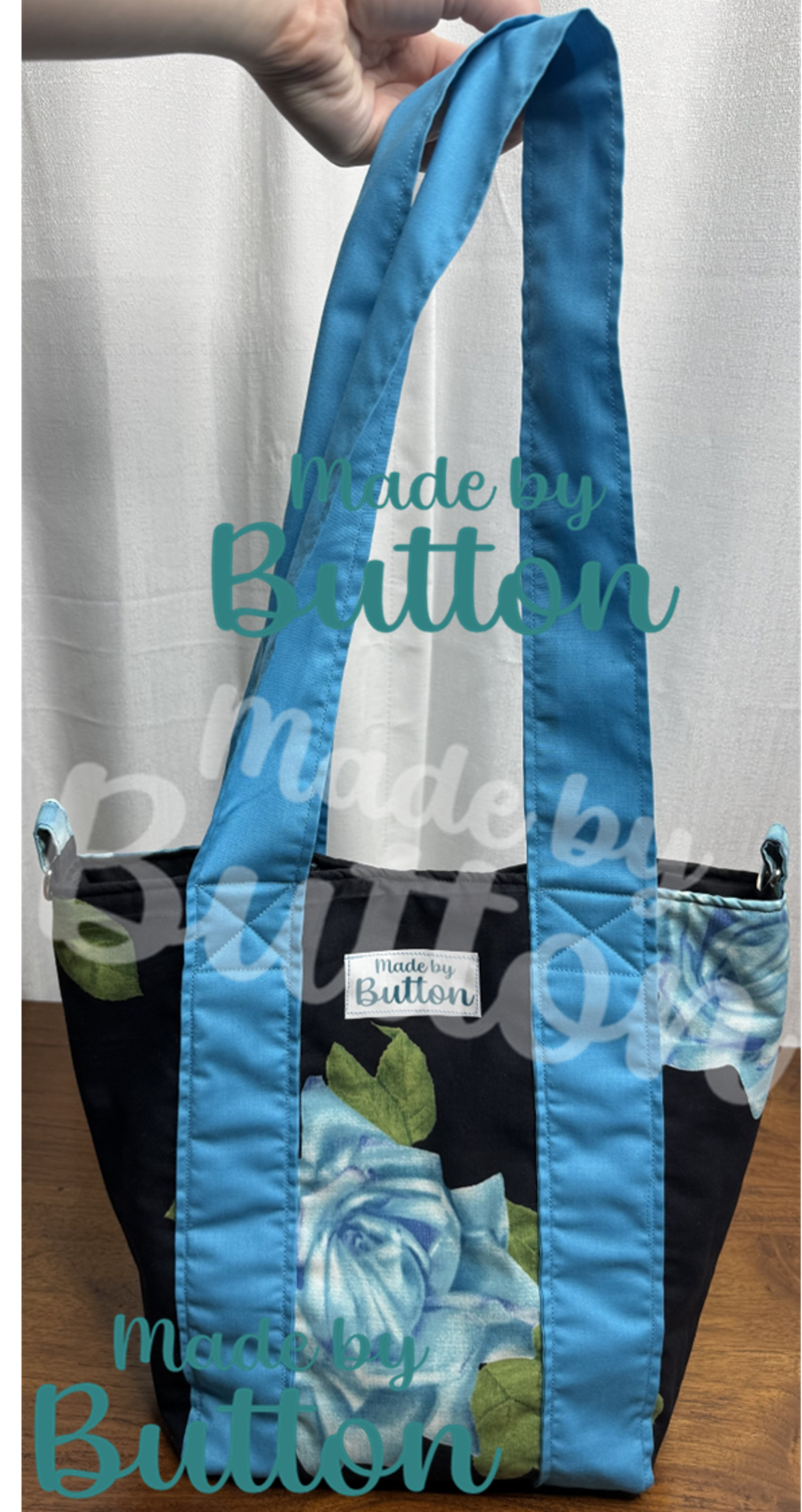 "Statement Rosette" Mini Tote Bag